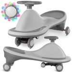 ROLLO Gray gravity ride-on toy
