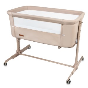 NALI beige 2-in-1 folding travel cot