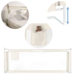 Barierka do łóżka Kidwell TIVA 160 Beige