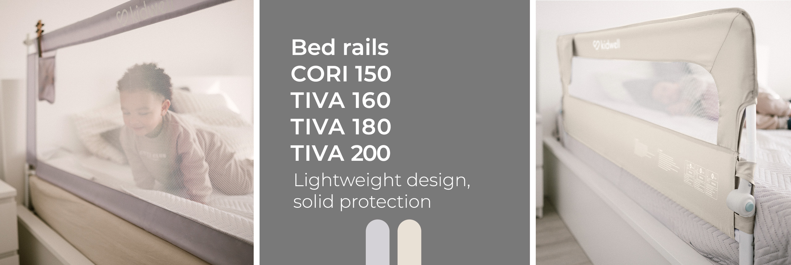 Bed rails CORI/TIVA