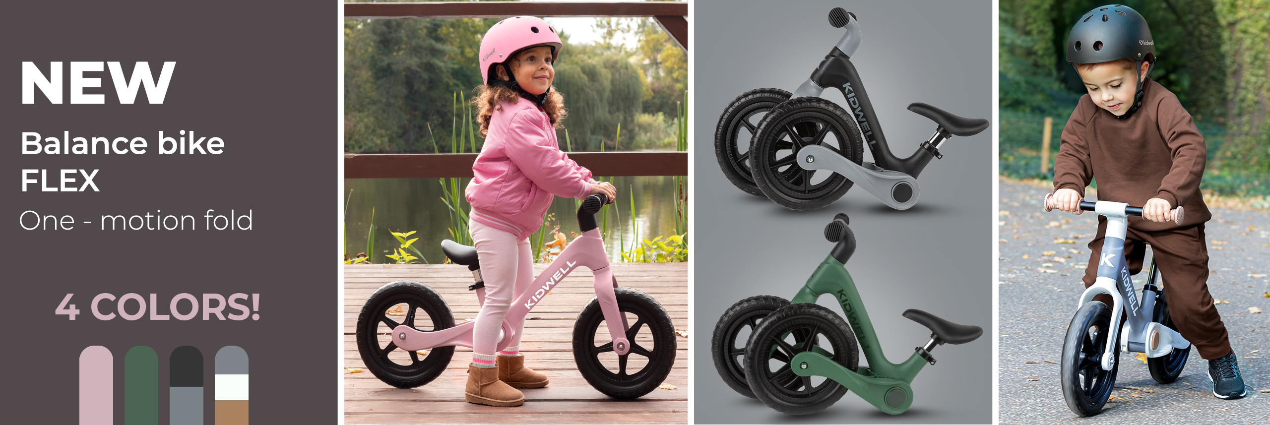 Rowerek biegowy FLEX en