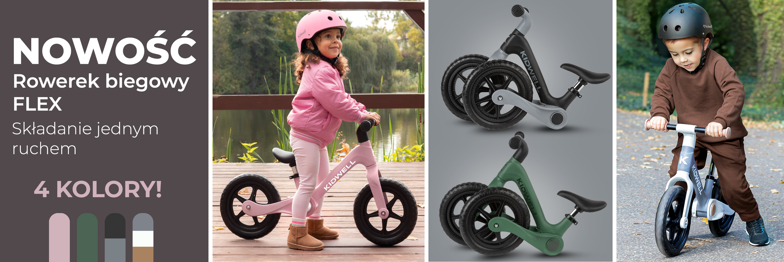 Rowerek biegowy FLEX